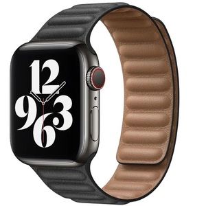 NEW! Black Leather Band for Apple iWatch